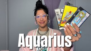 AQUARIUS 🔮”THEY FIGHT YOU, HAVE AN AWAKENING AND GHOST YOU” — AQUARIUS TAROT