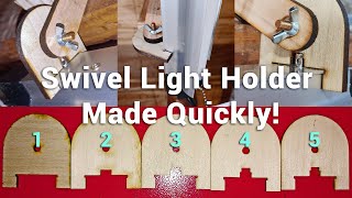 Swivel Light Holder