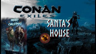 (Conan Exiles) Santa's House/ Speed Build
