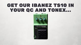 Ibanez TS10 Drive Captures Demo - Quad/Nano Cortex, TONEX