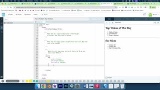 Web Development II CodeHS 4.2.5 Today's Top Videos