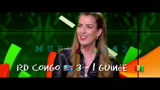 RD Congo 3 🇨🇩  - Guinée 1 🇬🇳 CAN 2024 match historique*
