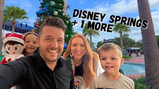 Our First Christmas Tree Stroll at Disney Springs 