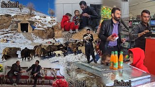 Giving the cave and sheep and animals and getting a house in the city by engineer Babazadeh for the