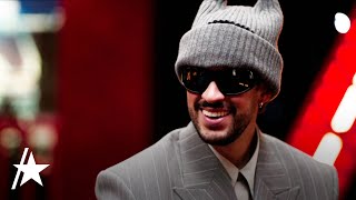 Bad Bunny SALSA DANCES Ahead Of Super Bowl Halftime Show (EXCLUSIVE)