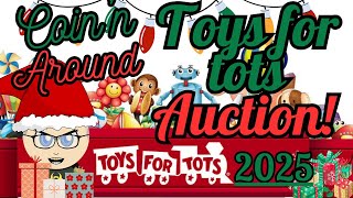 TOMORROW'S TOY'S FOR TOT'S AUCTION ITEMS 😃 11/19/25
