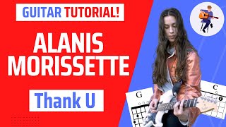 Thank U guitar tutorial Alanis Morissette