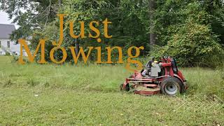 Mowing tall grass with Ferris z3x