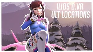 [OVERWATCH] ILIOS D.Va ULT LOCATIONS