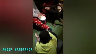 Handpan jam with guitar and Djembe