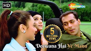 Deewana Hai Ye Mann (HD) Video | Salman Khan, Priety Zinta, Rani Mukherjee | Alka Yagnik, Sonu Nigam