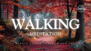 Walk with JESUS | Find Gratitude in Every Step |10 Minute Walking Meditation