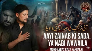 Aayi Zainab Ki Sada Ya Nabi Wawaila🥺 | Mohd Abbas Raza Karbalai S.B | Jafrabad📍 Imam Ali Naqi  