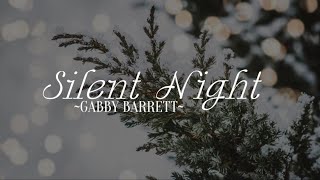 Gabby Barrett - Silent Night [2024] (Lyric Video)