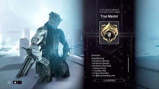 Warframe: True Master Mastery Rank Test (12/18/2023)