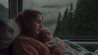 Just relax and breathe, sleep well! Sound of rain on the glass window to sleep well every night