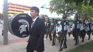 Michigan State Drum Line Sept 16, 2023