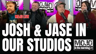 MOJO LIVE 1/30 | Josh & Jase in Our Studios, Pulled it out at the Movies + MORE!