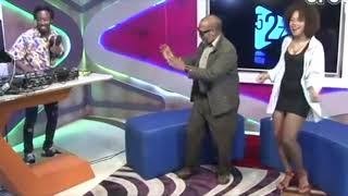 Pasta Ssempa showing off his dance moves