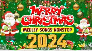 Nonstop Christmas Medley Mega Mix 🎅🏼 Greatest Christmas Songs Medley 2024