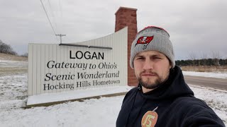 Road trip in Ohio. Heading to Hocking Hills! The remains of the Logan Roundhouse