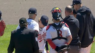 Twins Kenta Maeda Leaves Game With Injury Vs Yankees 🤔!!!!!