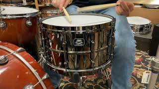 Ludwig - 8x14 Universal Brass Snare: 3-TUNING TEST