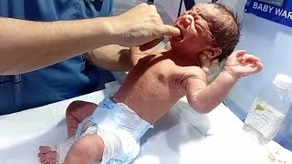 Initial Assessment & Vitamin K Injection 💉👶 | NICU Care
