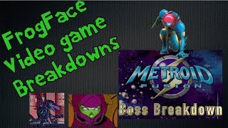 Metroid Fusion Boss Breakdown - FrogFace