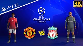 FC 25 - Liverpool vs Manchester United - UEFA League 24/25 | ft. Salah, Rashford | PS5™ [4K60] |