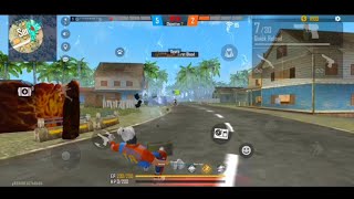 Garena free fire Golden hair short