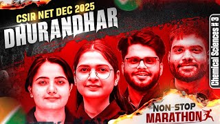 CSIR NET December 2025 | Chemical Sciences Marathon | Full Syllabus Revision in One Non-Stop Session
