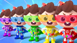 🔴LIVE | Learn Colors with Superheroes | Superhero Song | Nursery Rhymes & Kids Songs | BabyBus