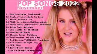 POP SONGS NOVEMBER 2022 playlist