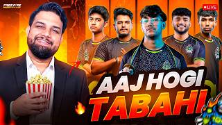 WATCHPATY KARENGE IN PC CLIENT - AAJ HOGI FULL TOD FOD - #ff #tournament #freefirelive