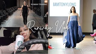 RUNWAY MODEL VLOG | MY JOURNEY | BEHIND THE SCENES