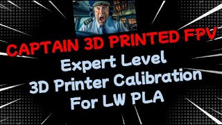 How To: LW PLA Printer Calibration Guide - Ultimate Settings for Light Weight PLA Printed Aircraft