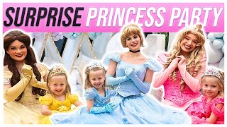DISNEY PRINCESS PARTY | Triplets 4th Birthday | Lockdown party | The Galballys