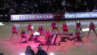 Texas A&M Aggie Dance Team 2016-2017 "Jingle Bell Rock" - Mens BB vs St Francis