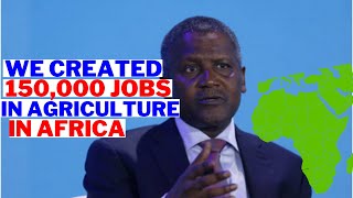 Africa's Richest Man Message On Africa's Agriculture. Chocolate Industry Ghana vs Côte d'Ivoire.