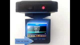 How To Change Russian To English Language In HD DVR Car Camera