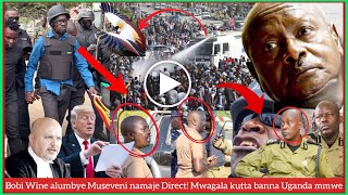 Agakagwawo! Laba obunkenke! Bobi Wine alumbye Museveni namaje ku by'okuuta abantu! Aba NRM batidde!