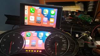 RSNAV Audi 3G MMI,MIB2 to HDMI converter demonstration