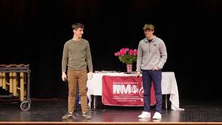 2026 PHHS Tri-M Induction - Colin Barry and Anderson Moss - Dear Theodosia