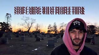STOP CARING WHAT PEOPLE THINK