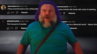 FUNNIEST Minecraft Movie Trailer Comments (As A Song) - Chat Music