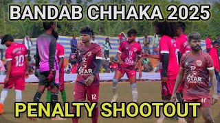 PENALTY | KINGFISHER FC 🆚 BIDU FC BHUBANESWAR | BANDAB CHHAKA FOOTBALL TOURNAMENT 2025 #bandabchhaka