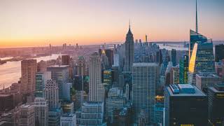 Skyline Dreams (NYC Sunset & Night Lights) | Cinematic Chill Electronic Instrumentals Mix -- [24m...