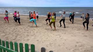 Paplūdimio Zumba su Meda. "El taxi"