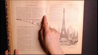 Le Petit Français illustré, 1889 - Show and Tell Whispering ASMR FR